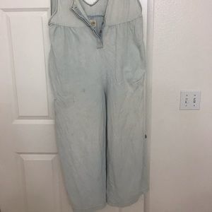 Longway(aka neve&hawk)bleached denim Sunset Jumper